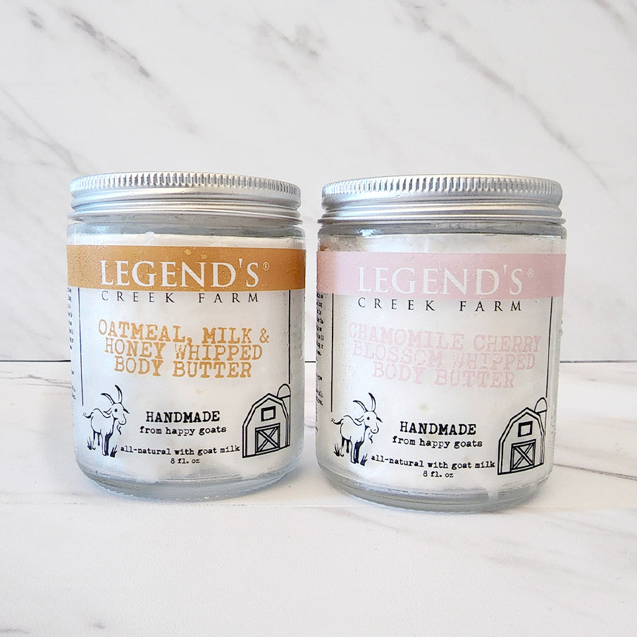 Butter Legend Whipped Body Butter Bundle - Mix & Match 2-Pack | Legend's Creek ...