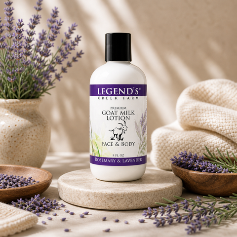 Rosemary and Lavender Goat Milk Lotion