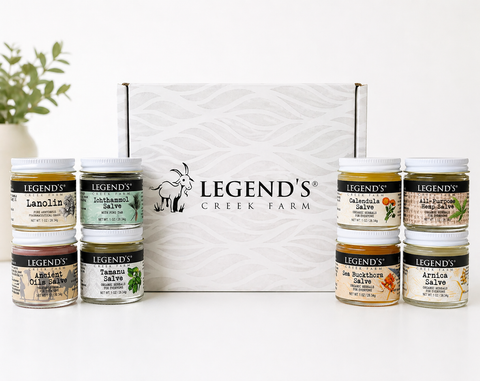 Salve Bundle - 8 Pack – Legend's Creek Farm Salve Bundle - 8 Pack – Legend's Creek Farm