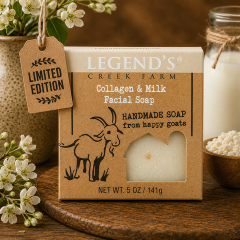 Milk & Collagen Goat Milk Facial Soap