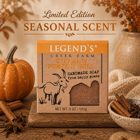 Cinnamon Pumpkin Roll Goat Milk Soap