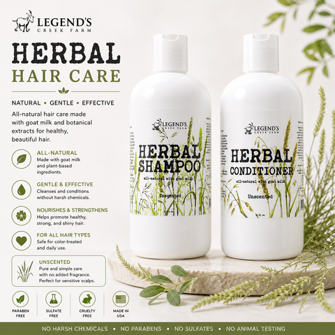 Goat Milk Shampoo & Conditioner Bundle