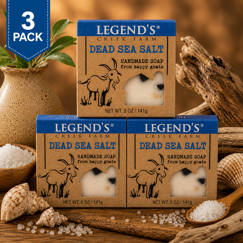 Dead Sea Salt Goat Milk Soap