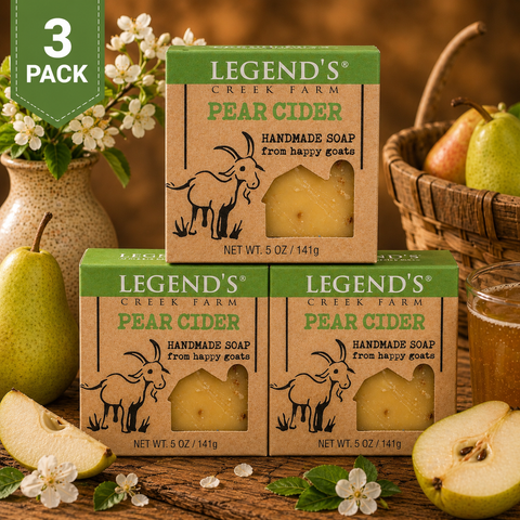 Pear Cider Goat Milk Soap