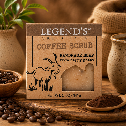Coffee Scrub Goat Milk Soap