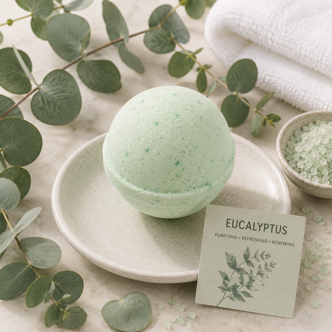 Eucalyptus Goat Milk Bath Bomb | Legend's Creek Farm