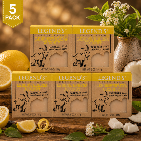 Lemon Verbena Coconut Goat Milk Soap