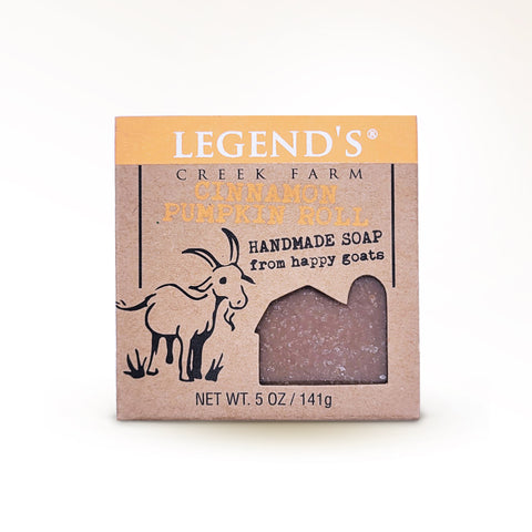 Cinnamon Pumpkin Roll Goat Milk Soap