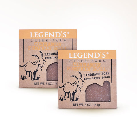 Cinnamon Pumpkin Roll Goat Milk Soap