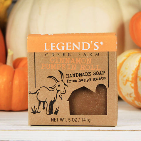 Cinnamon Pumpkin Roll Goat Milk Soap