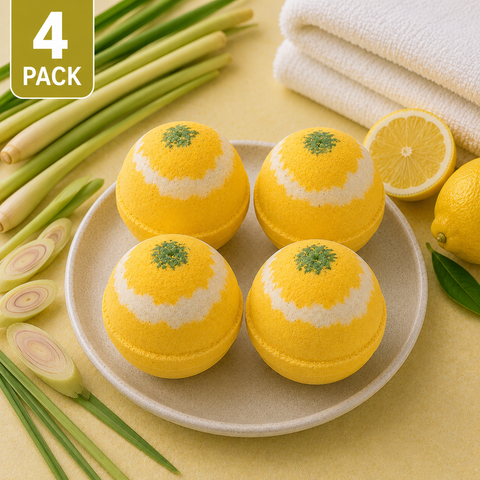 Goat Milk Bath Bomb - Lemongrass