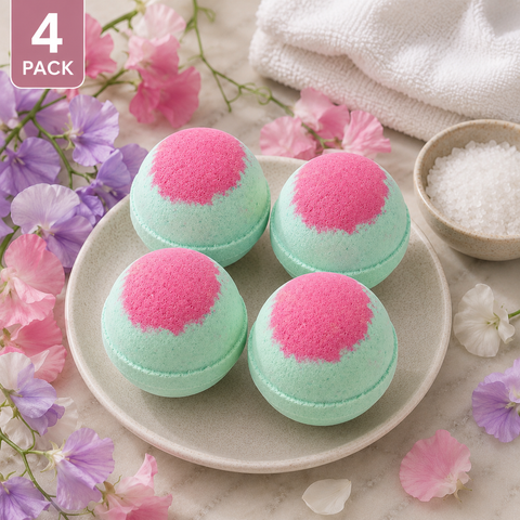 Goat Milk Bath Bomb - Sweet Pea Bloom