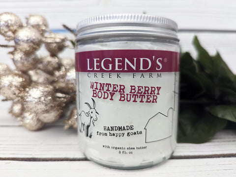 Image of Winter Berry Goat Milk Whipped Body Butter