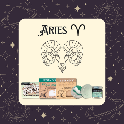 Aries Zodiac Gift Set
