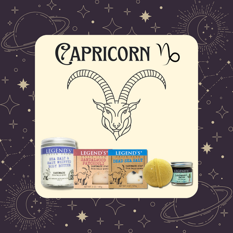 Capricorn Zodiac Gift Set