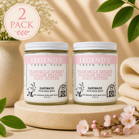 Chamomile Cherry Blossom Whipped Body Butter