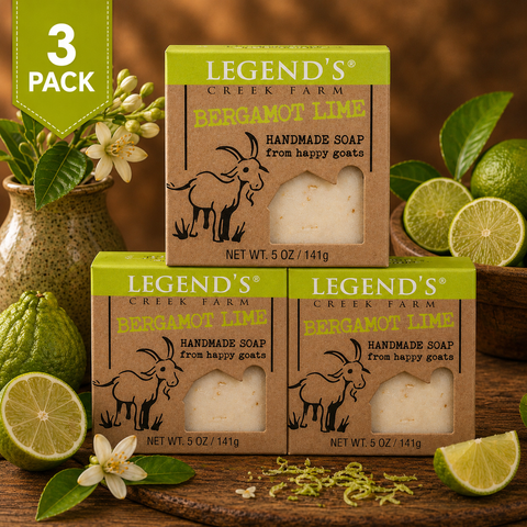 Bergamot Lime Goat Milk Soap