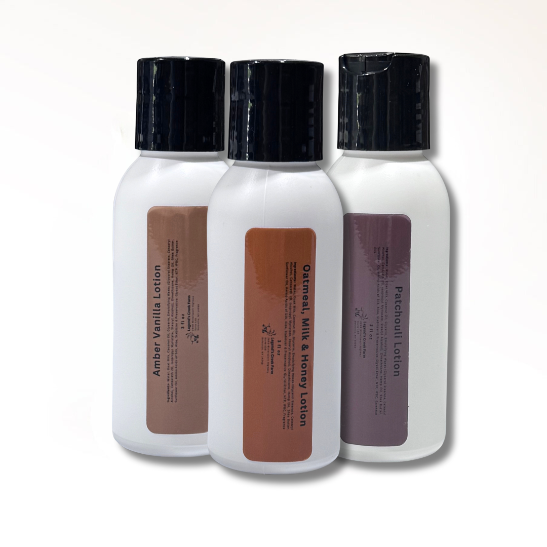 Lotion 3-Pack Bundle (3oz) – Legend's Creek Farm