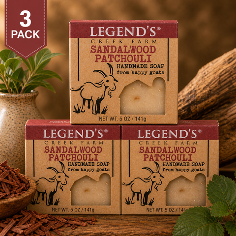 Sandalwood Patchouli Goat Milk Soap