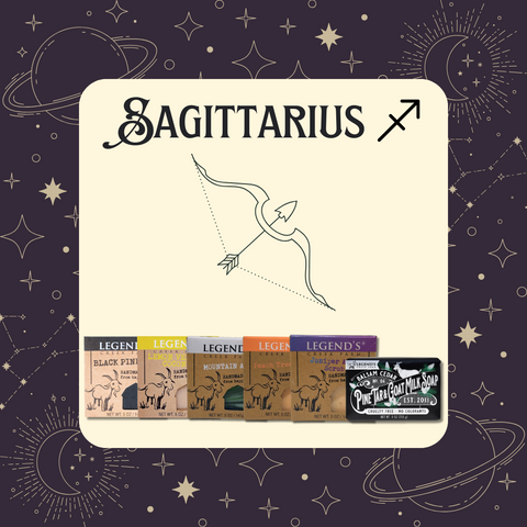 Sagittarius Zodiac Gift Set