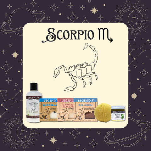 Scorpio Zodiac Gift Set