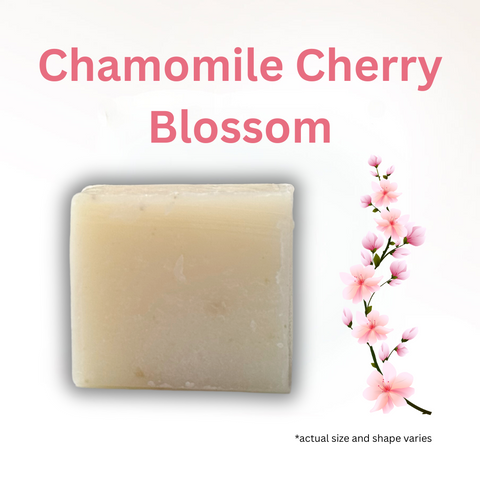 Chamomile Cherry Blossom Goat Milk Soap (1oz)