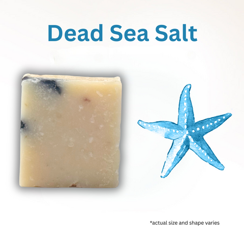 Dead Sea Salt Goat Milk Soap (1oz)