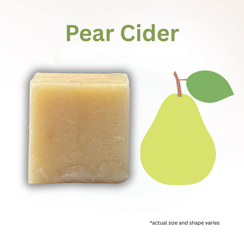 Pear Cider Goat Milk Soap (1oz)