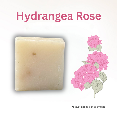 Hydrangea Rose Goat Milk Soap (1oz)