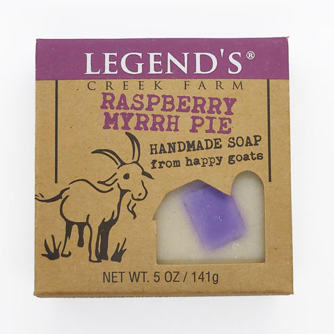 Image of Raspberry Myrrh Pie Goat Milk Soap