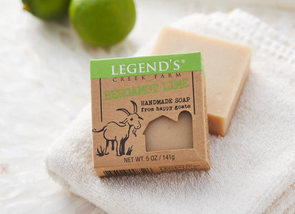Bergamot Lime Goat Milk Soap