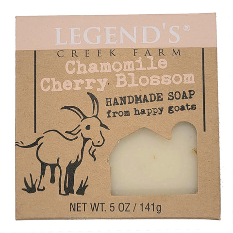 Image of Chamomile Cherry Blossom Goat Milk Soap