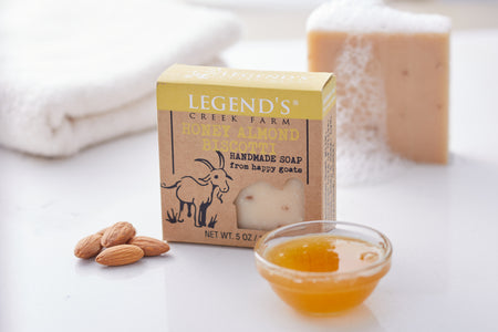 Honey Almond Biscotti Goat Milk Soap