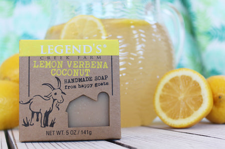 Lemon Verbena Coconut Goat Milk Soap