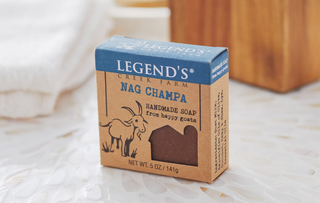 Nag Champa Goat Milk Soap - 150ml Bar