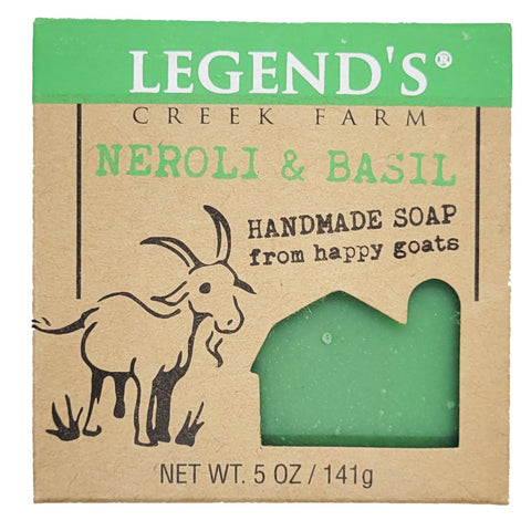 Image of Neroli & Basil Goat Milk Soap