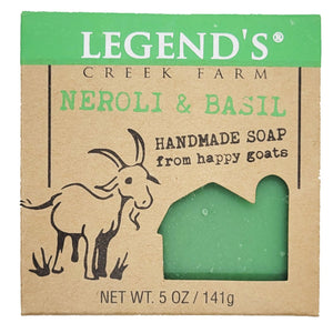 Neroli & Basil Goat Milk Soap