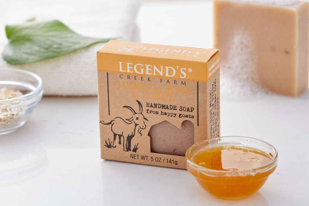 Honey and Oats Organic Goat Milk Soap