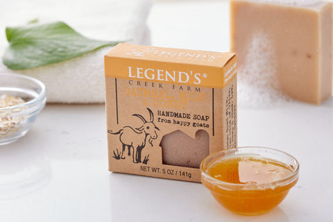 Oatmeal + Honey Goats Milk Soap – Miller Farm Candle Co