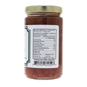 Pepper Relish - Nutritional