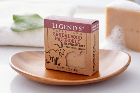Image of Sandalwood Patchouli Goat Milk Soap