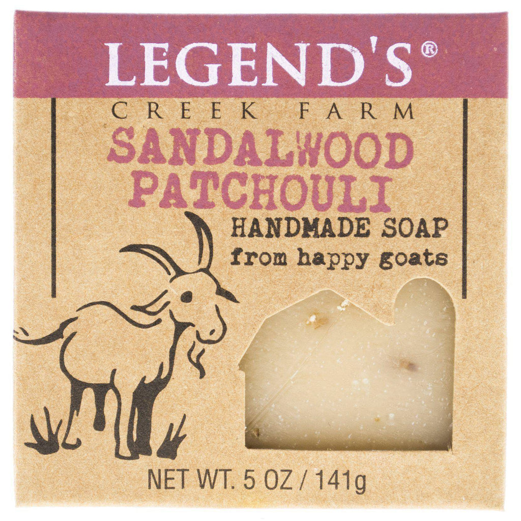 Sandalwood Patchouli Goat Milk Soap – Legend's Creek Farm
