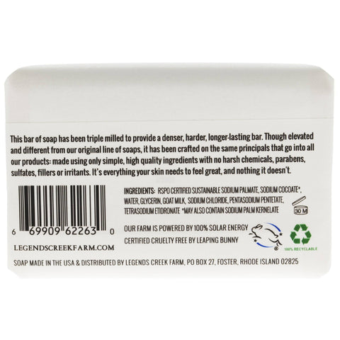Image of Unscented - Triple Milled Goat Milk Soap - Fragrance Free