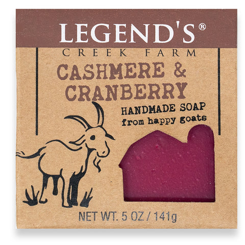 Image of Cashmere & Cranberry Goat Milk Soap
