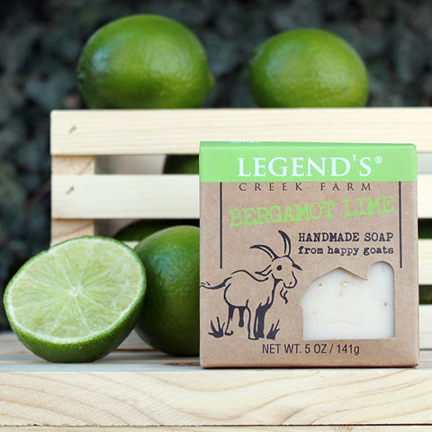 Image of Bergamot Lime Goat Milk Soap