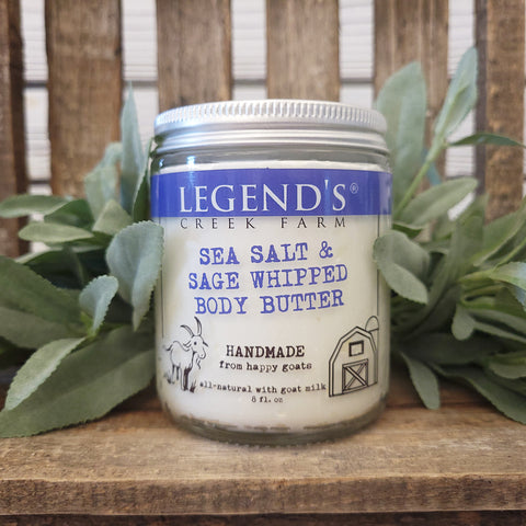 Image of Sea Salt & Sage Goat Milk Whipped Body Butter