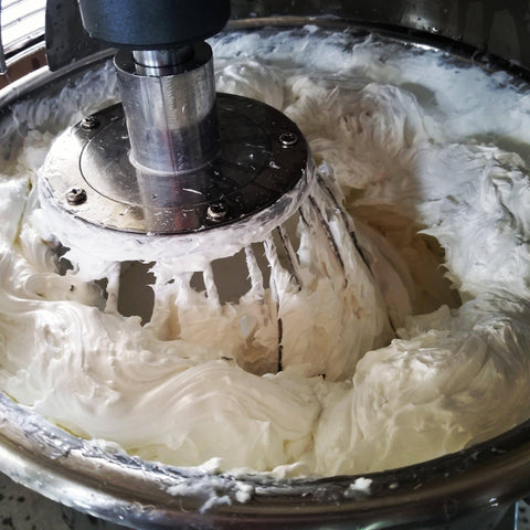 Image of Whipped Goat Milk Body Butter Mixing